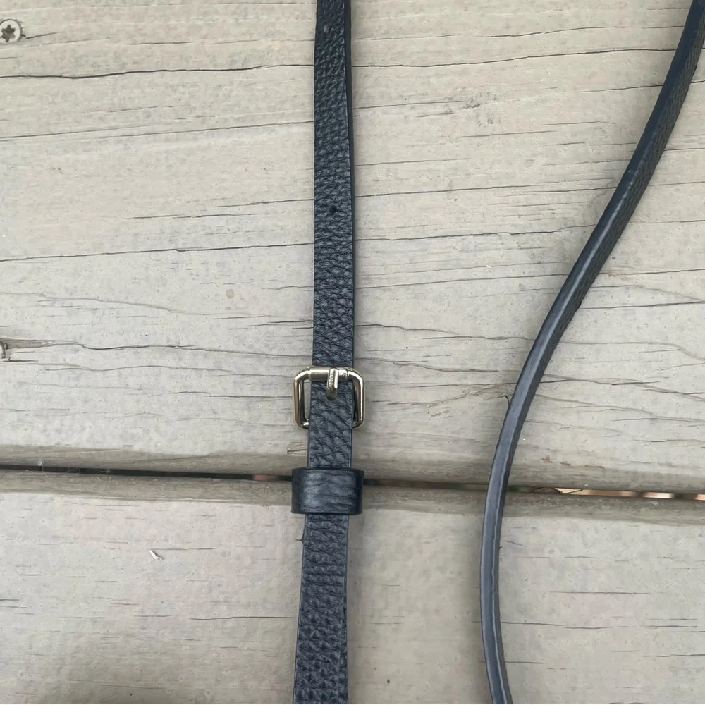Bandolier Emma Pebble Leather Case Crossbody in Black for iPhone 13 Pro Max